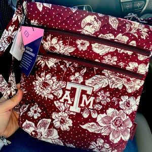 BRAND NEW W/TAGS ATM Vera Bradley shoulder bag. Originally $90 never used.
